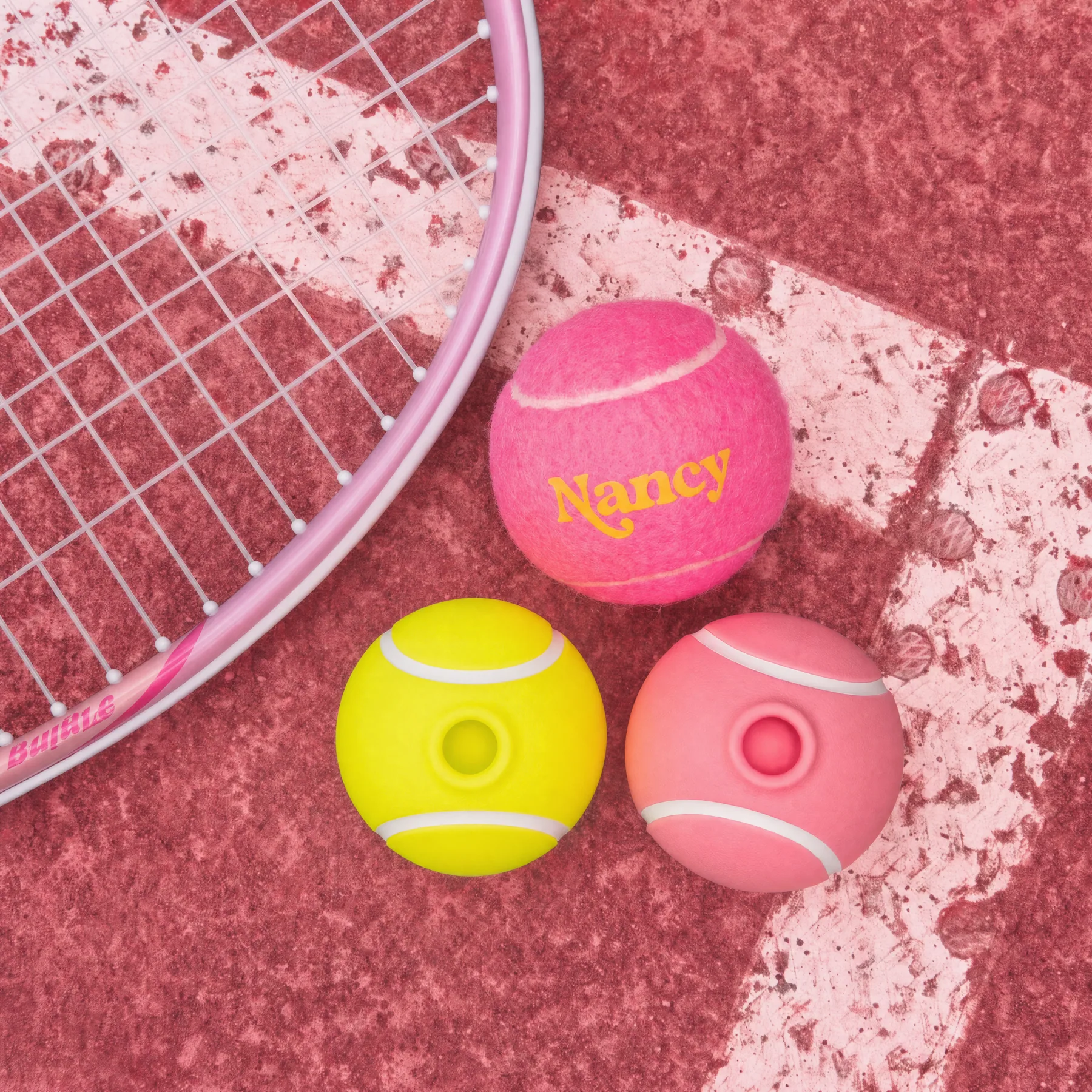 Ace Tennis Ball — in hand